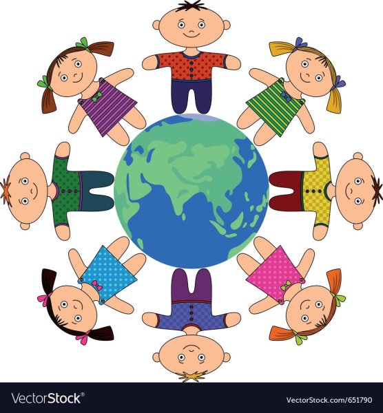 Дети вокруг земного шара детские