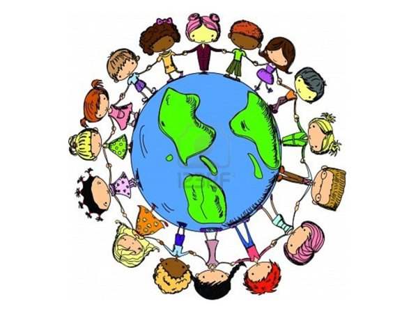 Дети вокруг земного шара детские
