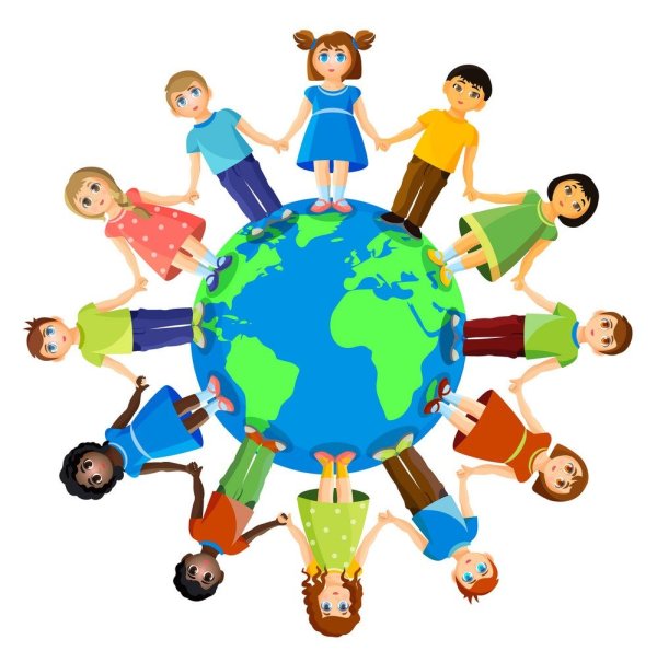Дети вокруг земного шара детские