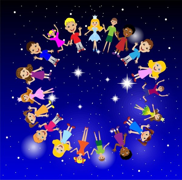 Хоровод звезд для детей
