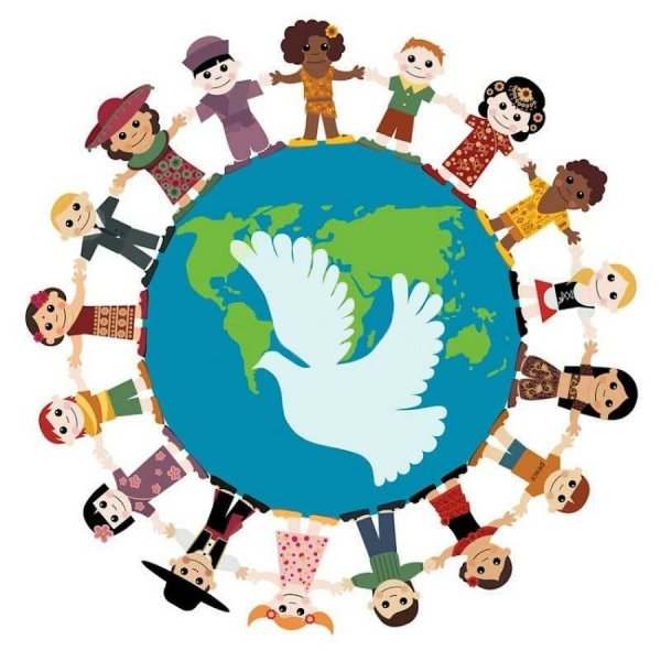 Дружба народов на земном шаре