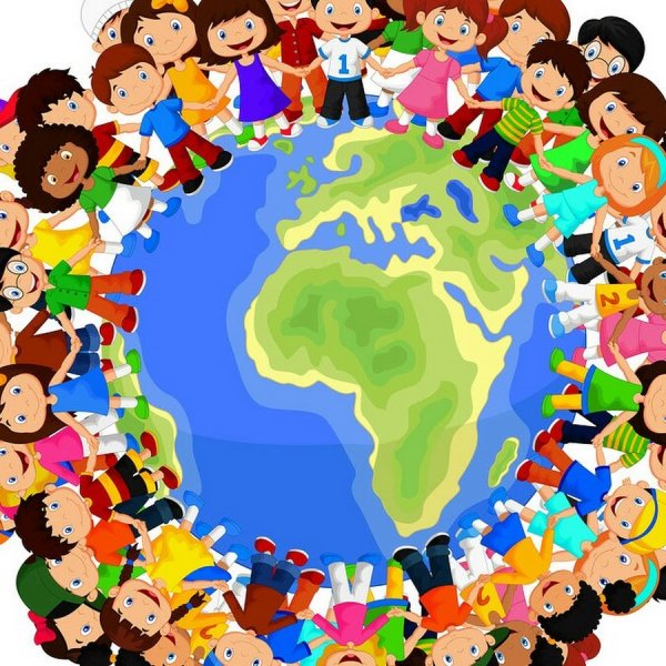 Дети вокруг земного шара
