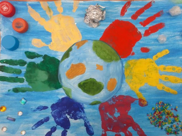 Рисунок сбережем планету