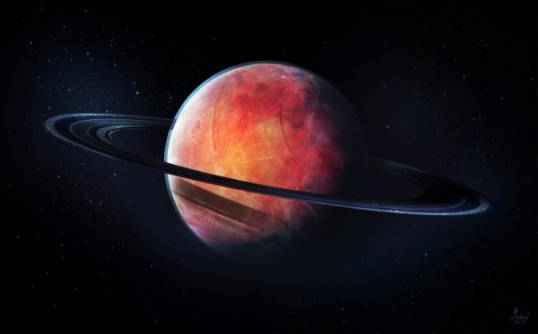 Космос Планета Сатурн