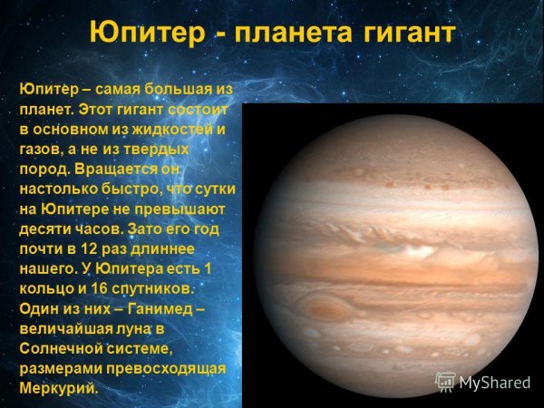 Юпитер Планета солнечной системы