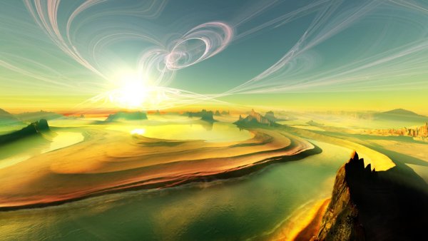 Фантастические пейзажи