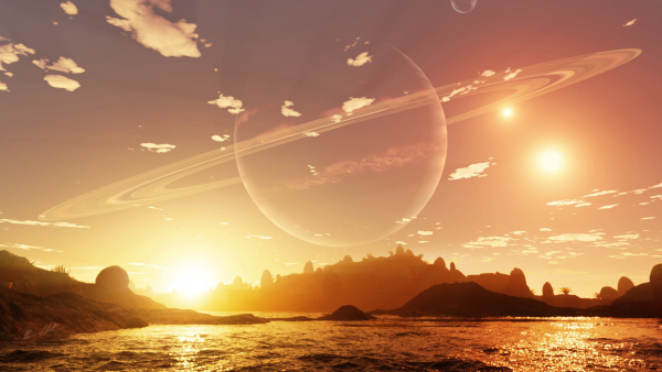 Рассвет на другой планете