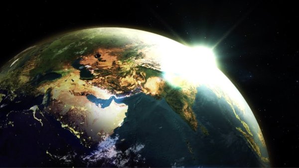 Планета земля утро