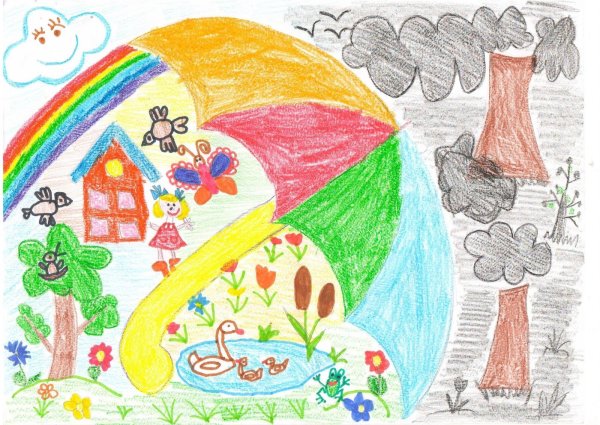 Детские рисунки на конкурс