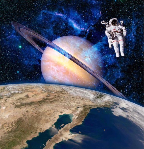 Земля космический корабль