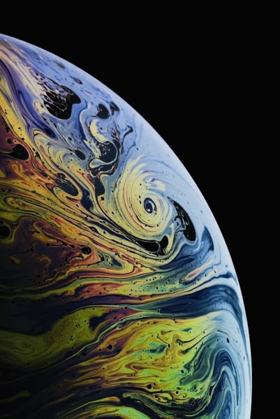 Обои в виде планеты на айфон