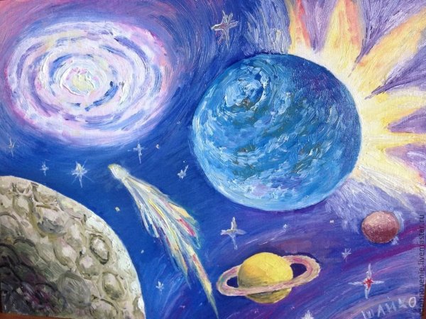 Картины на космическую тему