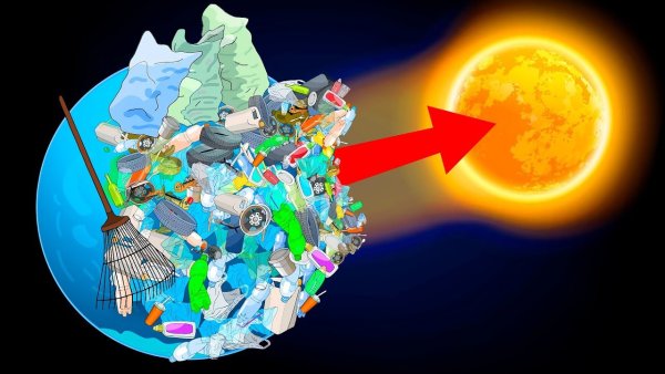 Мусор на планете земля