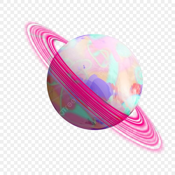 Космические Стикеры на прозрачном фоне