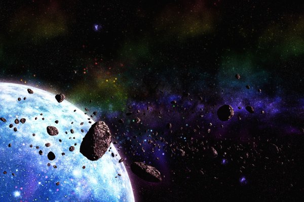 Космос кометы и астероиды