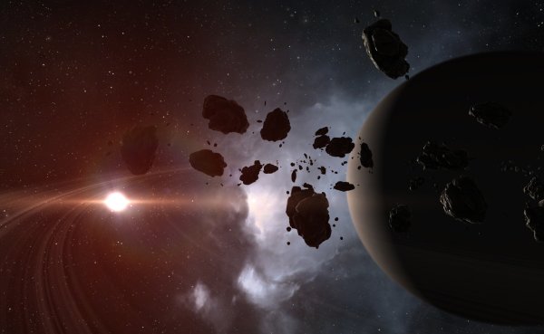 Космос астероиды