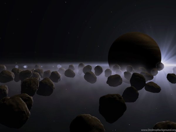 Скопление астероидов