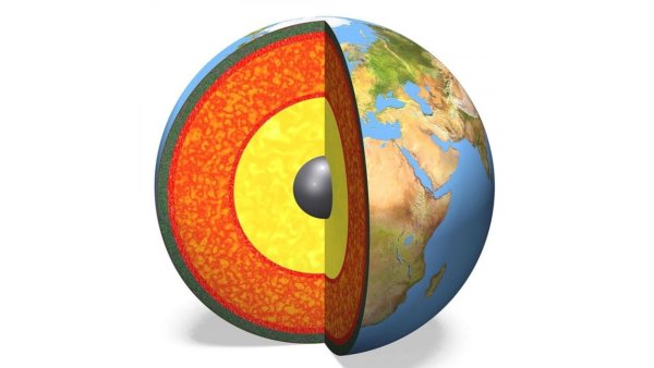 Ядро мантия земная кора