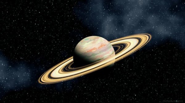 Снимок планеты Сатурн