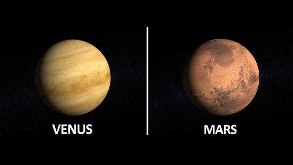 Марс и Венера картинки