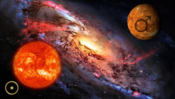 Юпитер и солнце