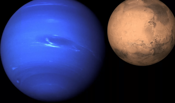 Меркурий и Нептун