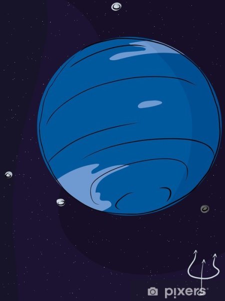 Нептун Планета рисунок