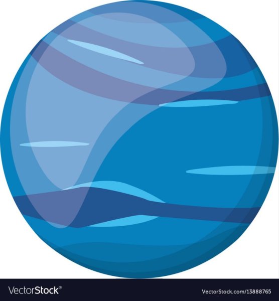 Планета Уран вектор