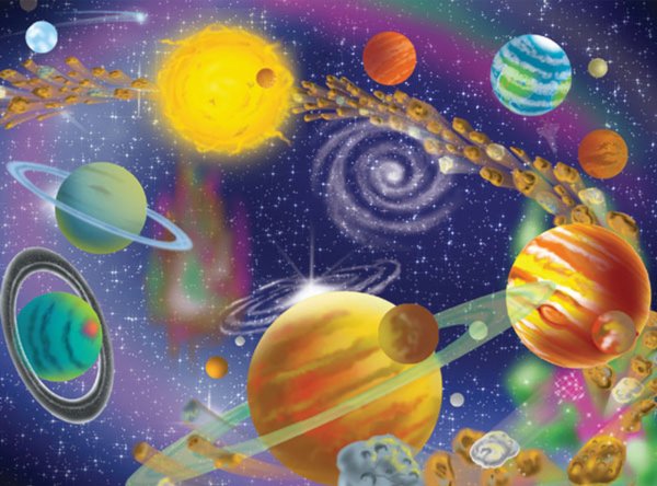 Планеты космос в детском саду