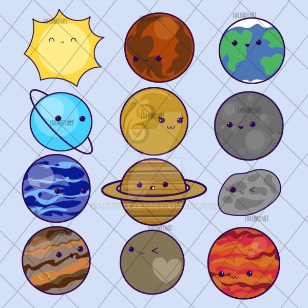 Рисунки планет