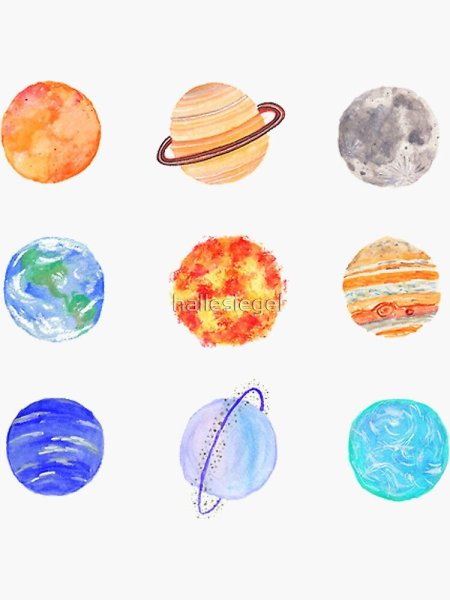 Рисунки планет
