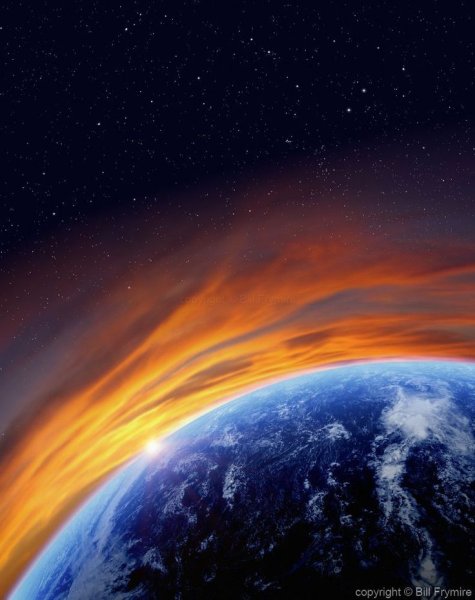 Солнце над планетой