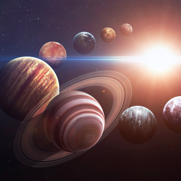 Панорама солнечной системы