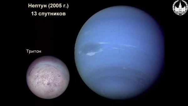 Нептун Планета спутники Тритон