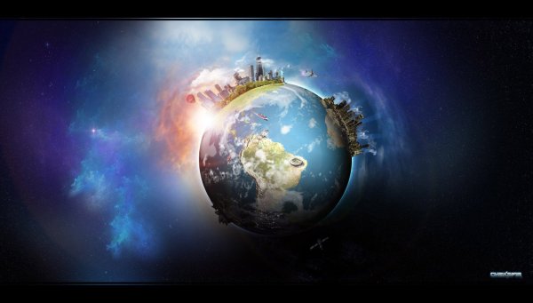 Земной шар арт