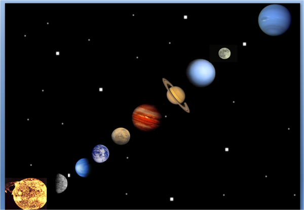 Снимки планет с телескопа