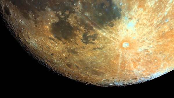 Снимки Хаббла Луны