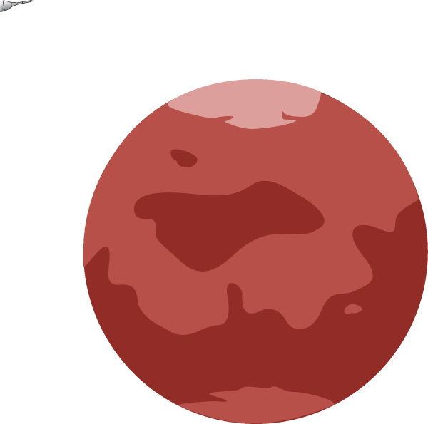 Марс рисунок