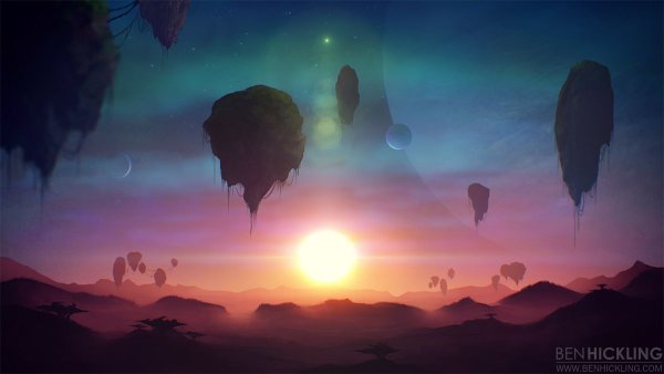 Планета Пандора арт