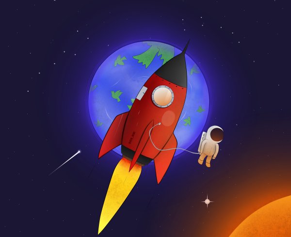 Ракета картина