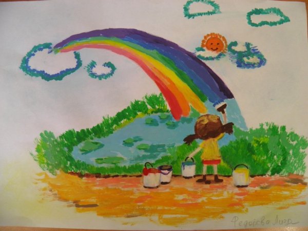 Рисунок на тему лето