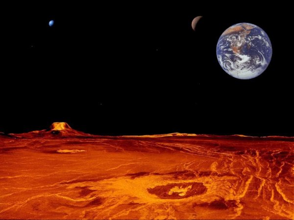 Венера Планета фото с земли