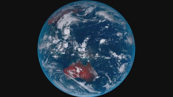 Снимок земли со спутника