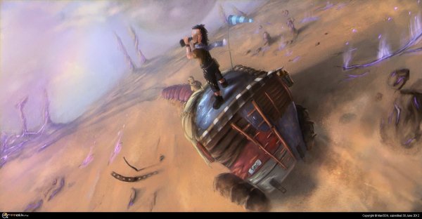 На пыльных тропинках далеких планет арт