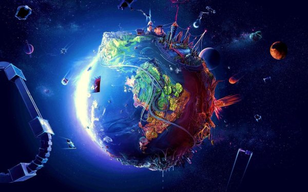 Планета в будущем