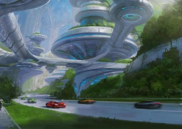 Экогород будущего концепт Левиафан