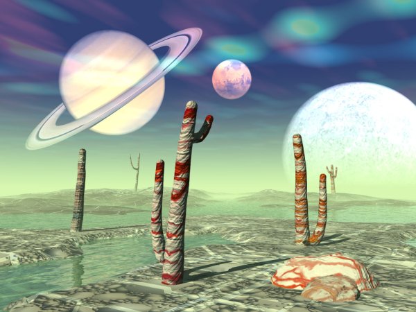 Легкие фантастические планеты