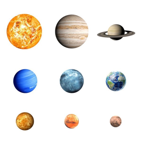 9 Планет солнечной системы
