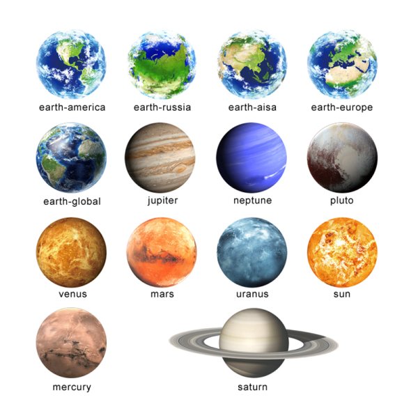 Планеты для дошкольников