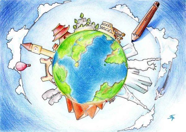 Рисунки по географии